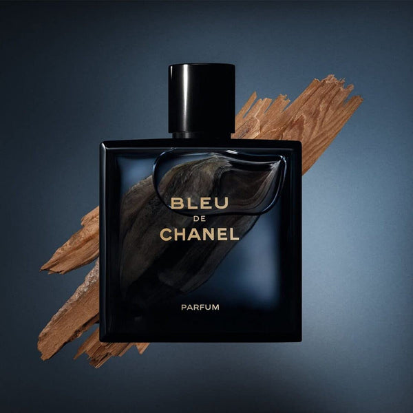 Bleu de chanel men fragrance bottle parfum