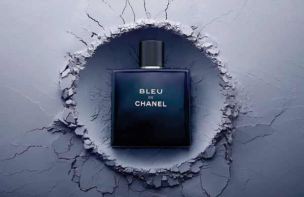Bleu de chanel men fragrance bottle parfum