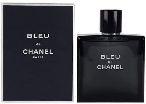 Bleu de chanel men fragrance bottle with box